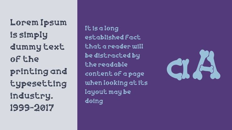 Halloween Bones Font