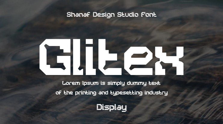 Glitex Font