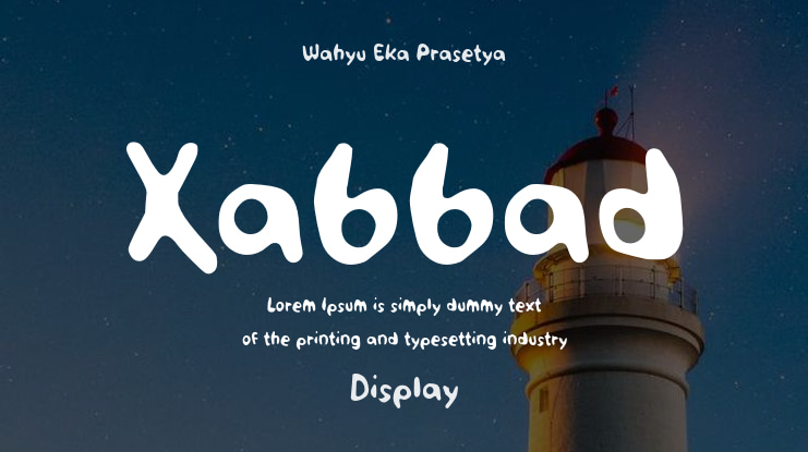Xabbad Font