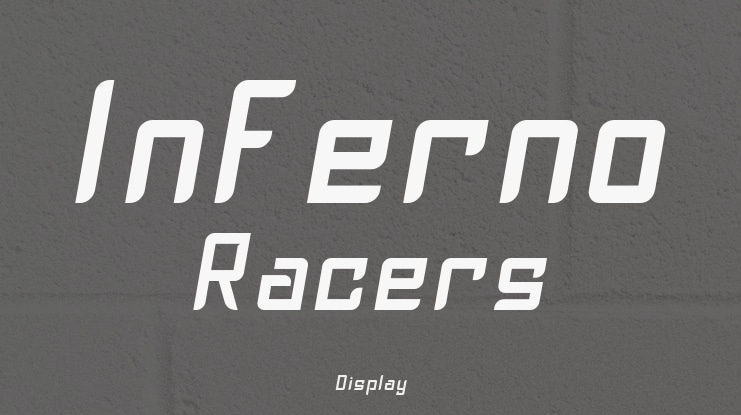 Inferno Racers Font Family