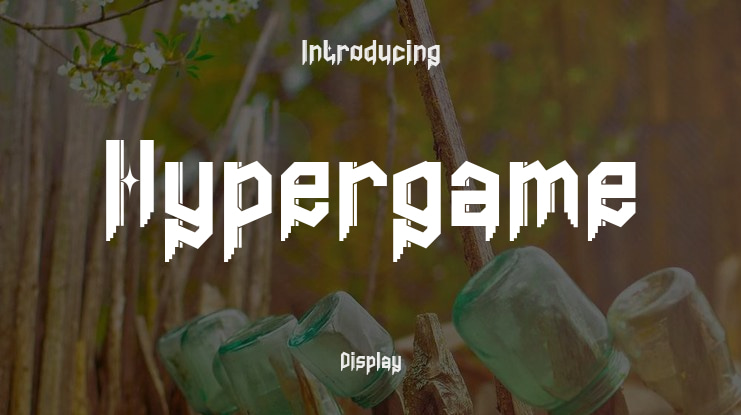 Hypergame Font Family