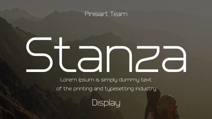 Stanza Font