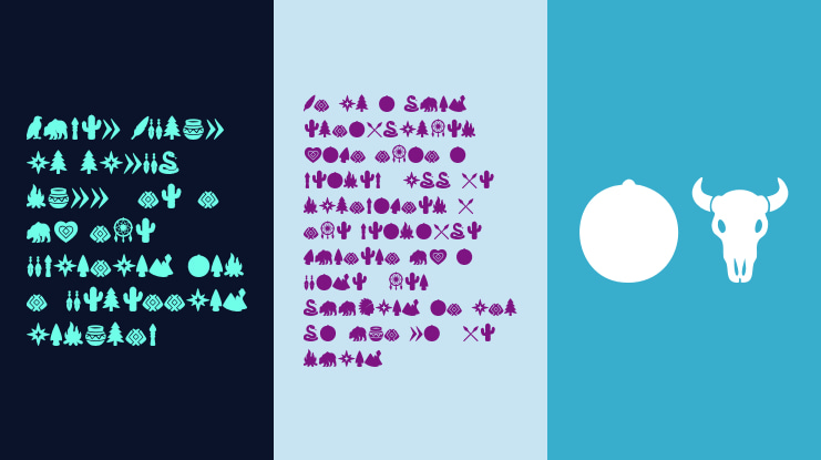 Indigenous Dingbats Font