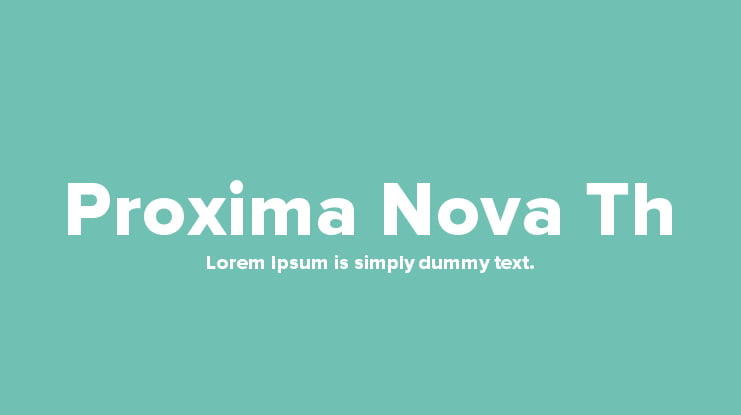 proxima nova font free download for mac