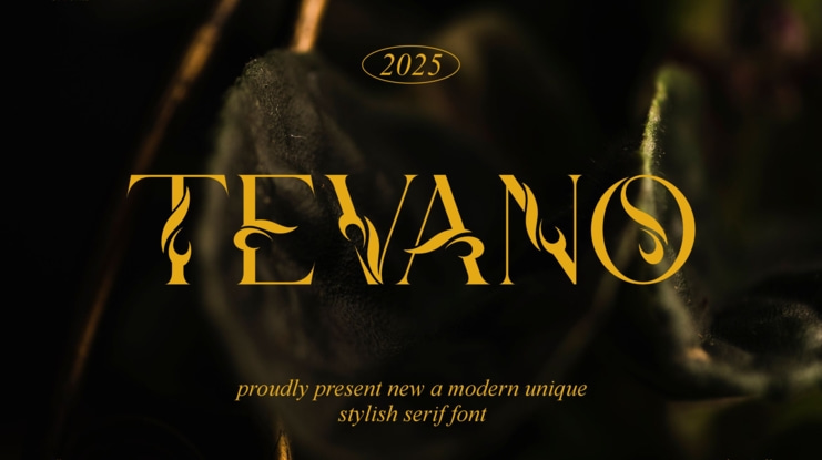 Tevano Font Family