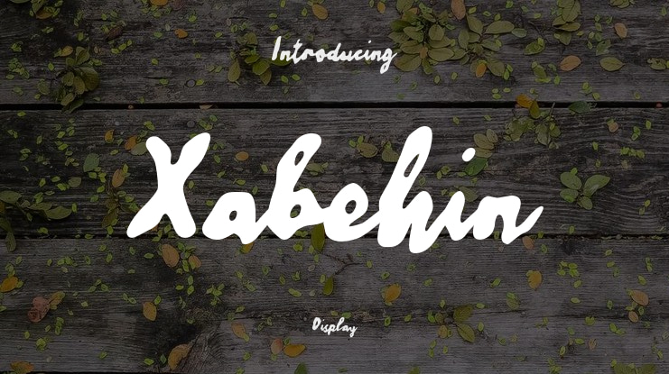 Xabehin Font