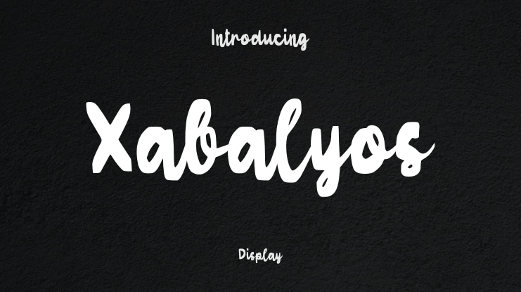 Xabalyos Font
