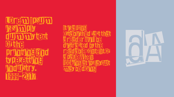 Yellow White Opozzum Font