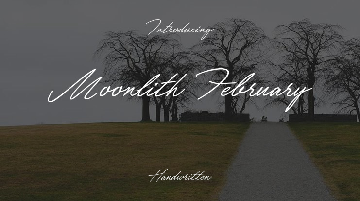 Moonlith February Font
