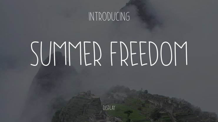 Summer Freedom Font