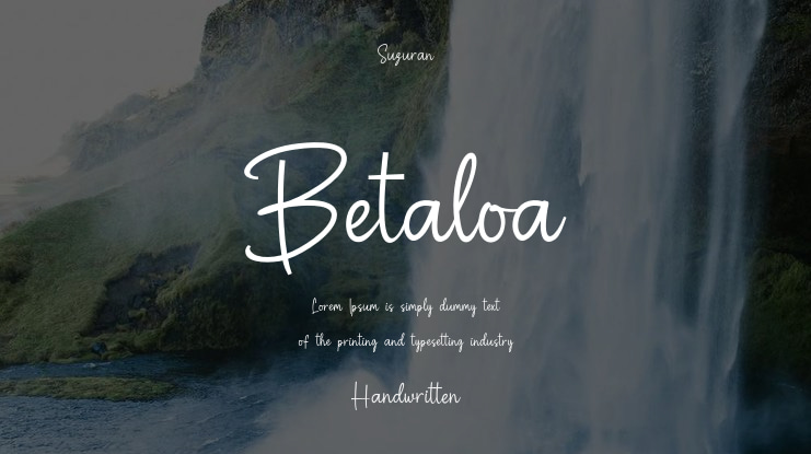 Betaloa Font