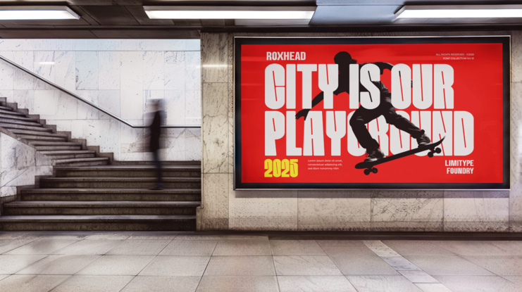 Roxhead Condensed Font