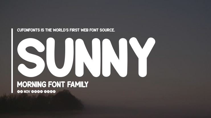 Sunny Morning Font