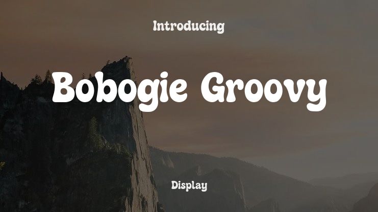 Bobogie Groovy Font