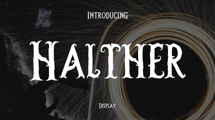 Halther Font