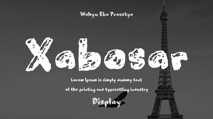 Xabosar Font