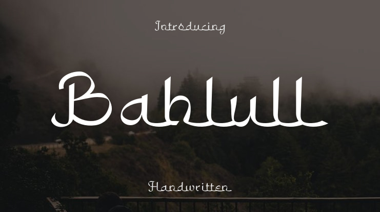 Bahlull Font Family