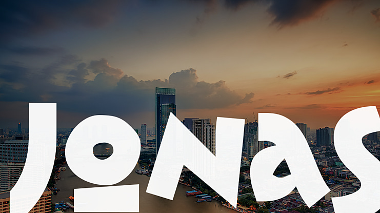 Jonas Font Family