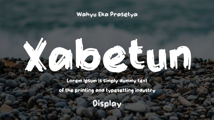 Xabetun Font