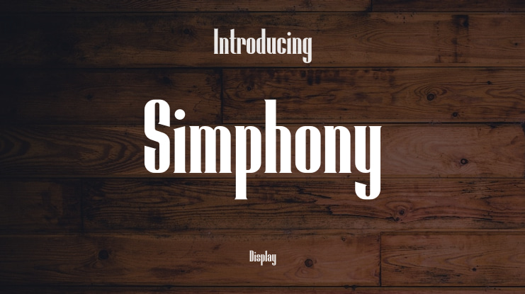 Simphony Font