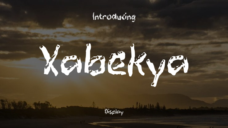 Xabekya Font