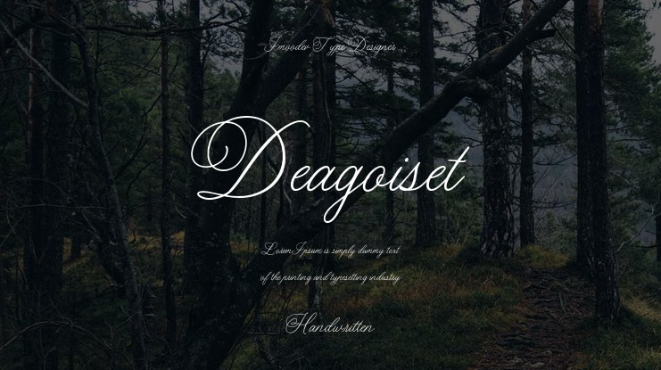 Deagoiset Font