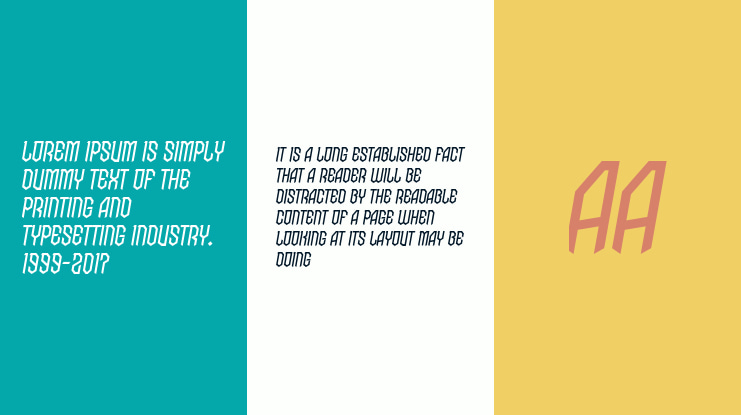 Emptiness Machine Font Family