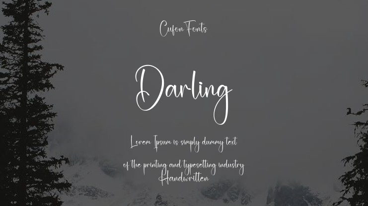 Darling Font