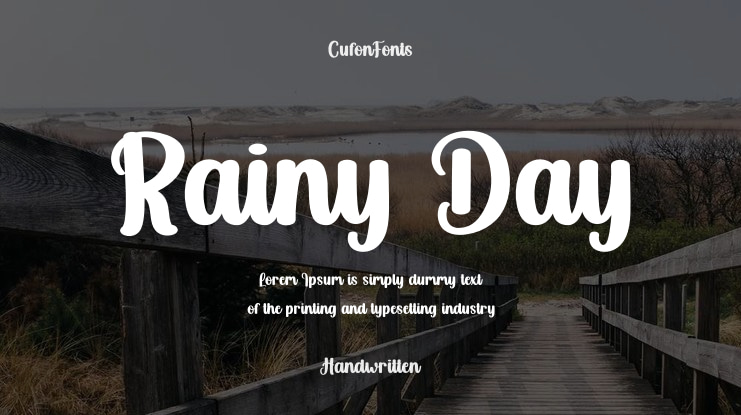 Rainy Day Font