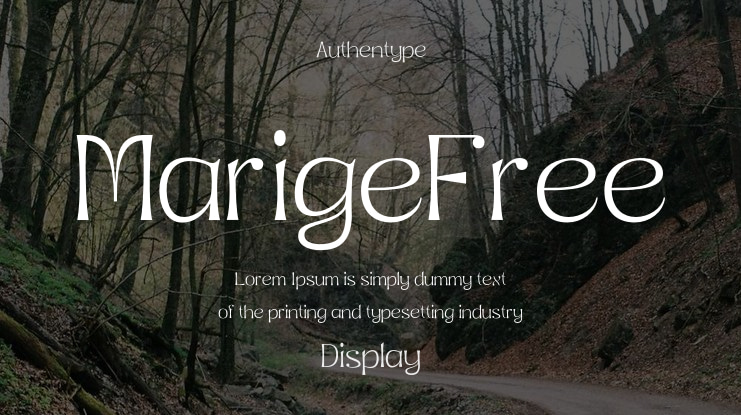 MarigeFree Font