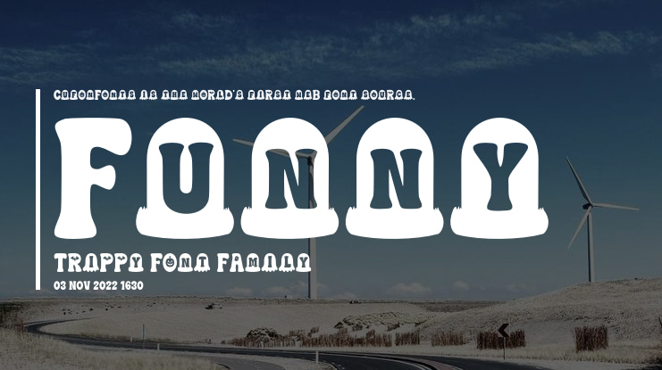 Funny Trippy Font