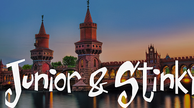 Junior & Stinky Font