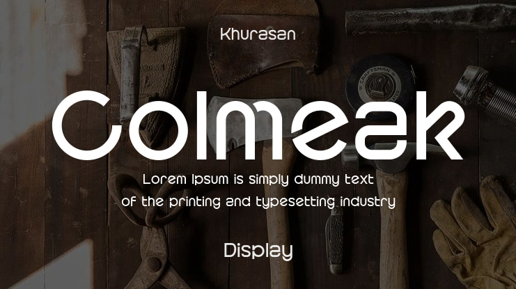 Colmeak Font