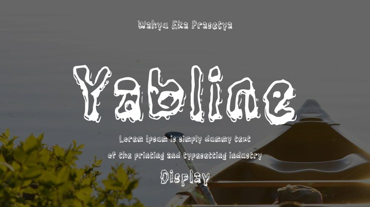 Yabline Font