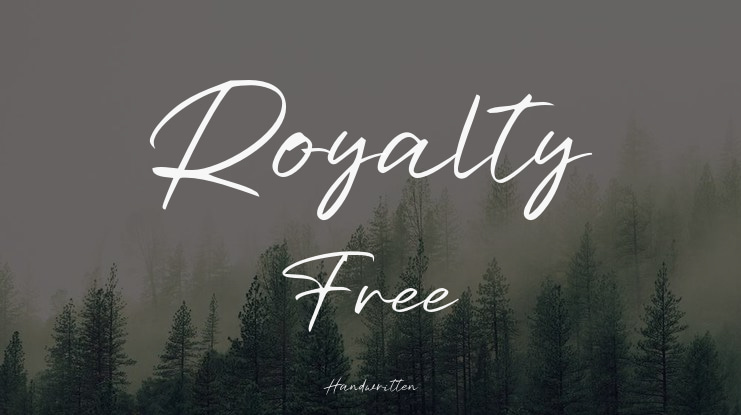 Royalty Free Font