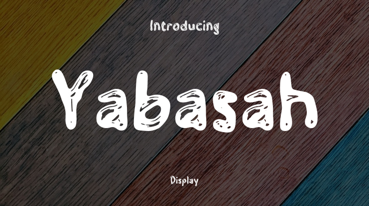 Yabasah Font