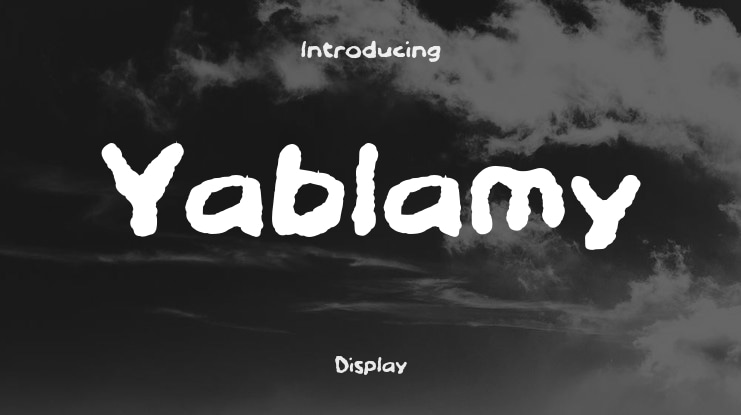 Yablamy Font