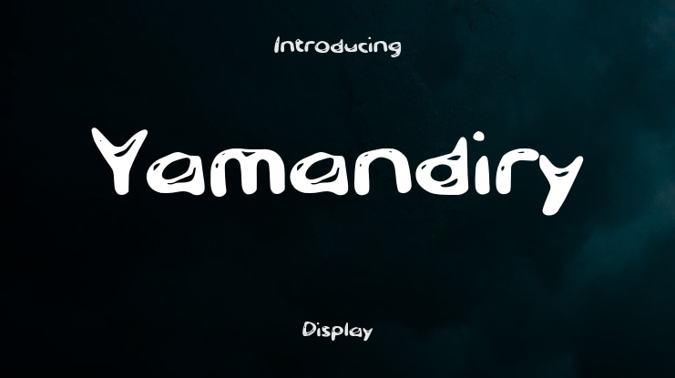 Yamandiry Font