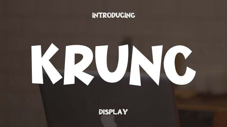 Krunc Font