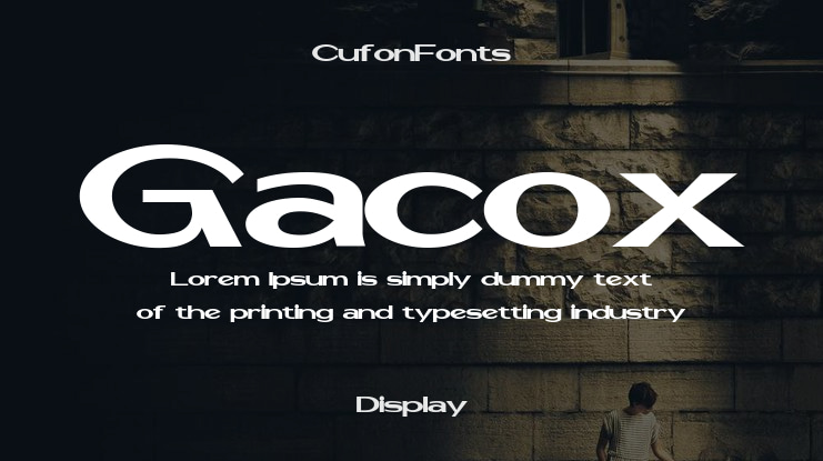 Gacox Font