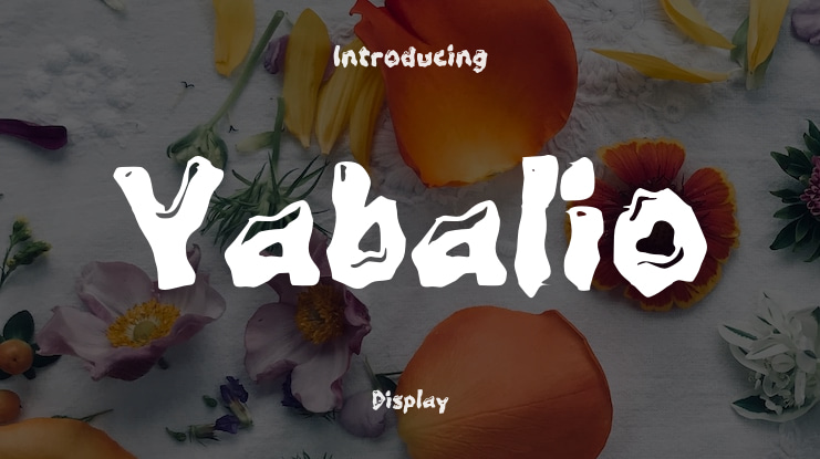Yabalio Font
