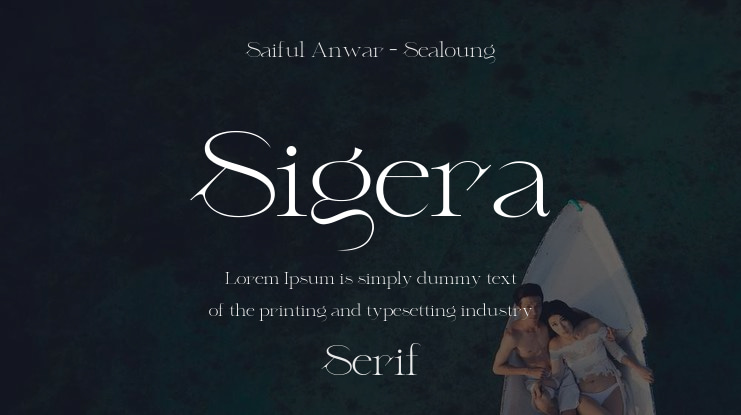 Sigera Font