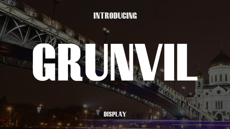 Grunvil Font