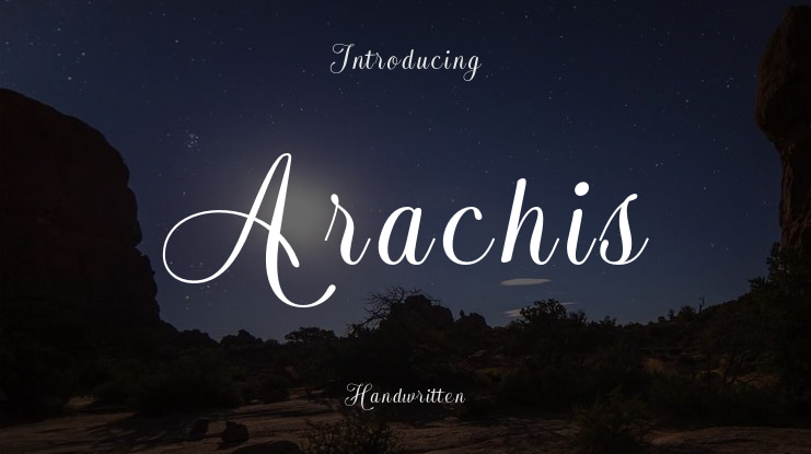 Arachis Font