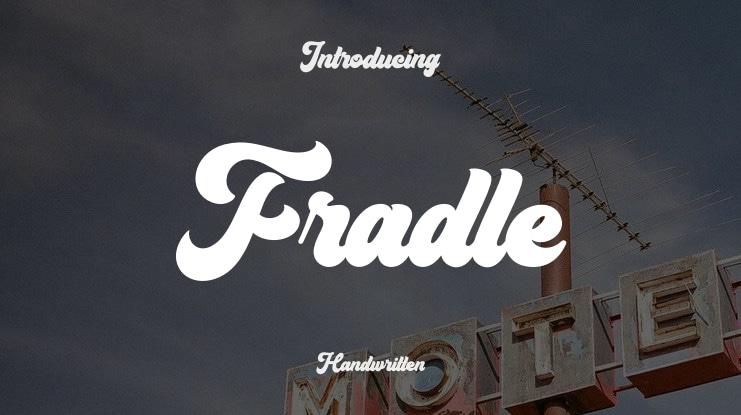 Fradle Font