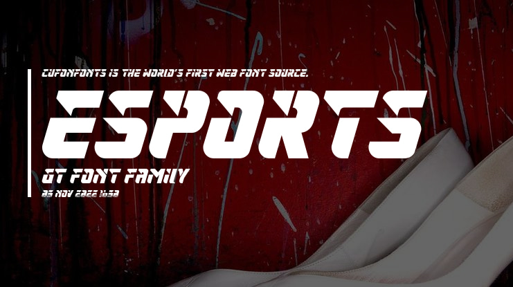 ESPORTS GT Font