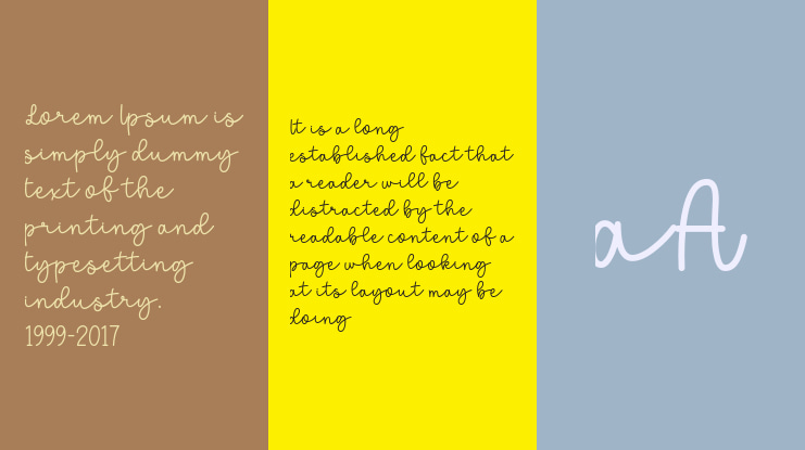 Fallin For You Script Font