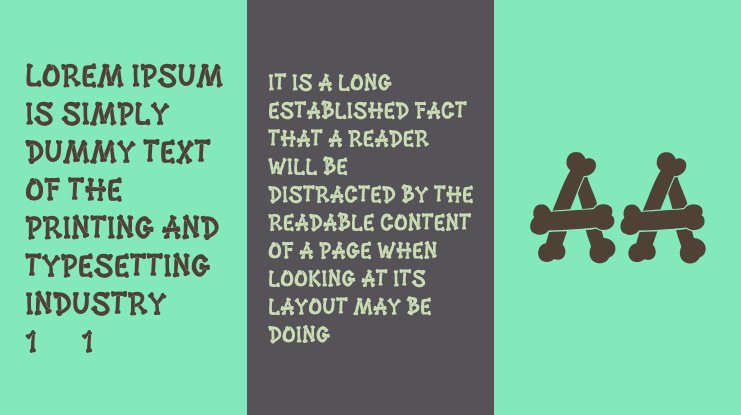 MGF Bonezkul Personal Use Font