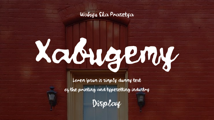 Xabugemy Font