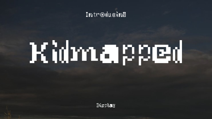 Kidmapped Font